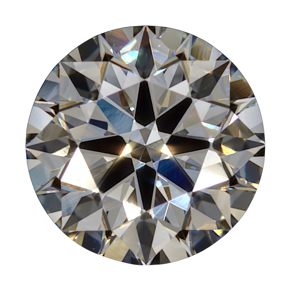 0.92 E VS2 BG Premium Lab Round Diamond - Grown in the USA still