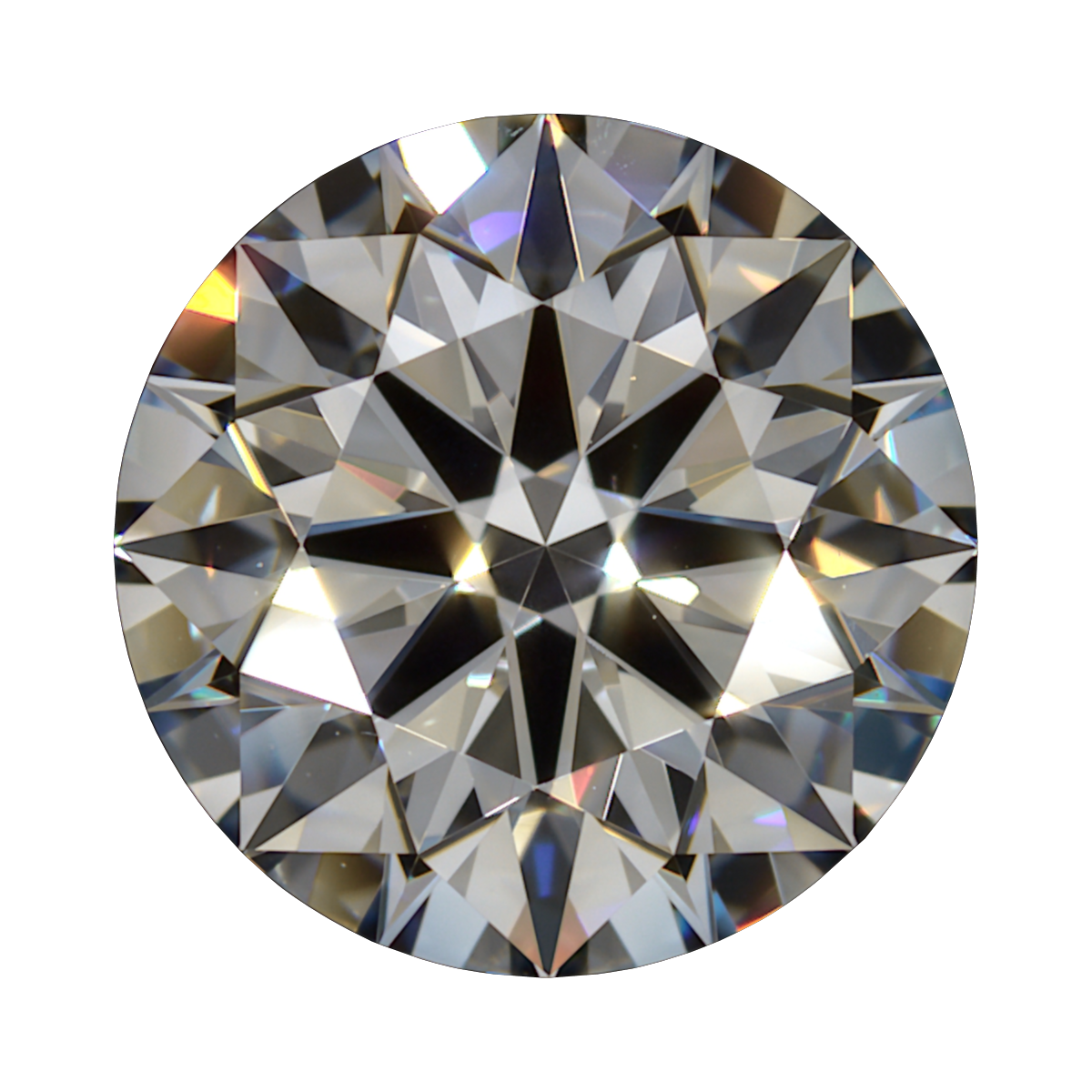 1.61 D VVS2 BG Premium Lab Grown Round Diamond HPHT still