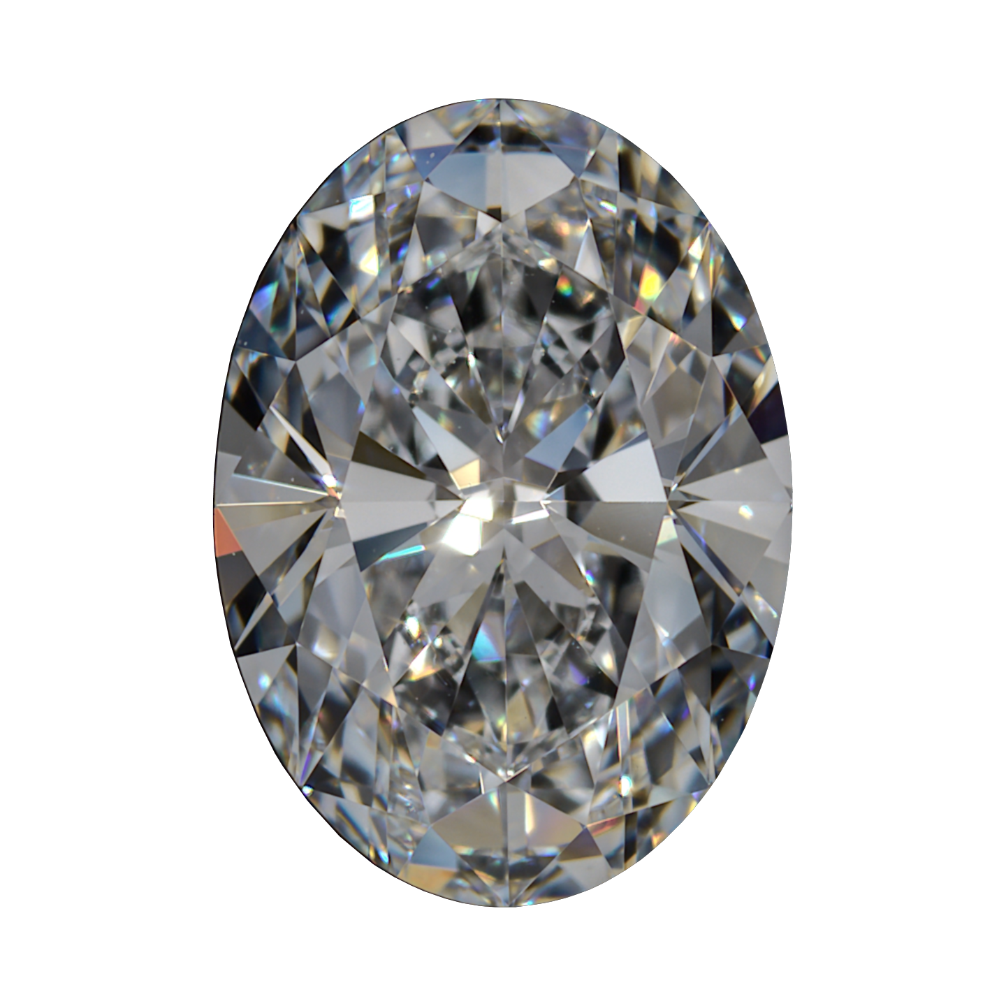 1.54 D VVS1 BG Premium Lab HPHT Oval still