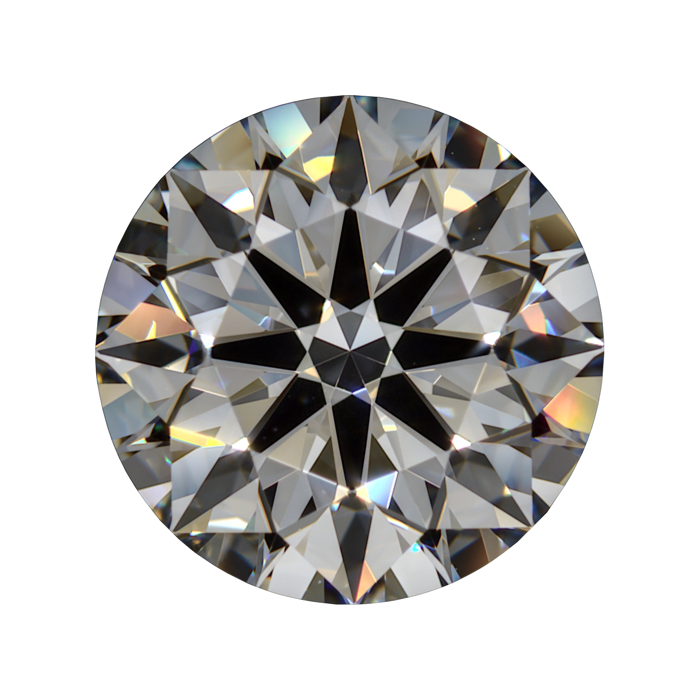 2.11 E VVS1 BG Premium Lab Grown Round Diamond HPHT still