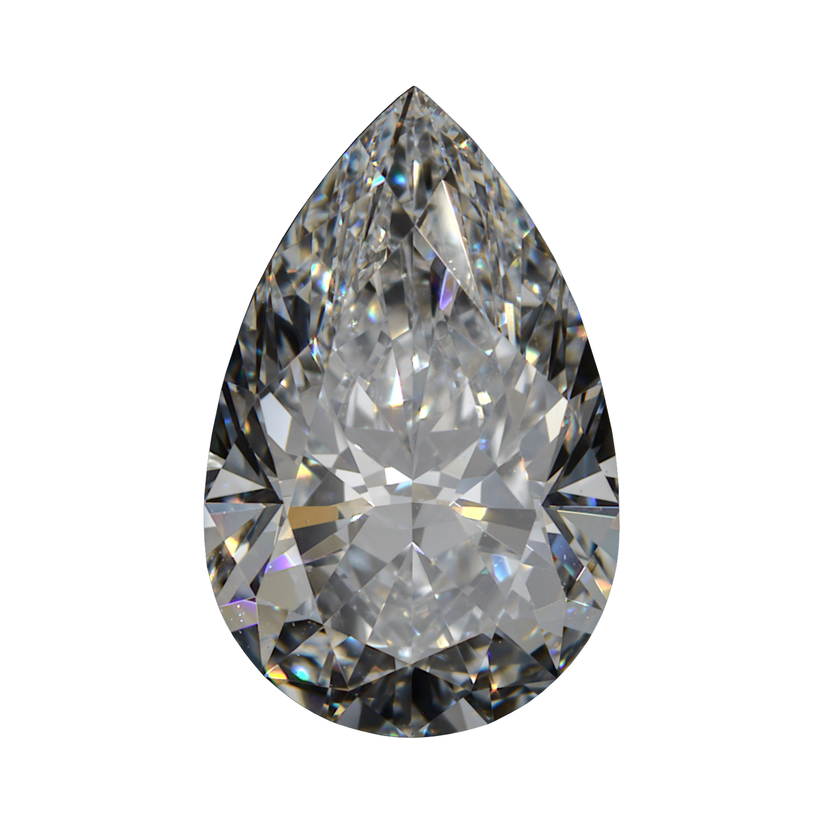 1.51 D VS1 BG Premium Lab HPHT Pear still