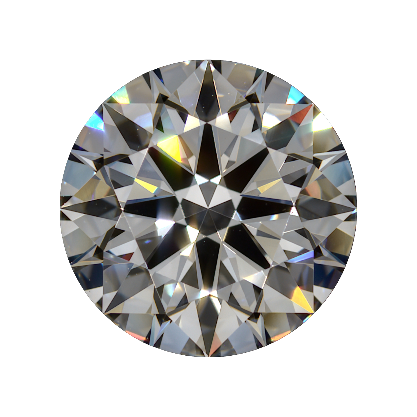 1.966 E VS1 Brian Gavin Premium Lab Grown Round Diamond still