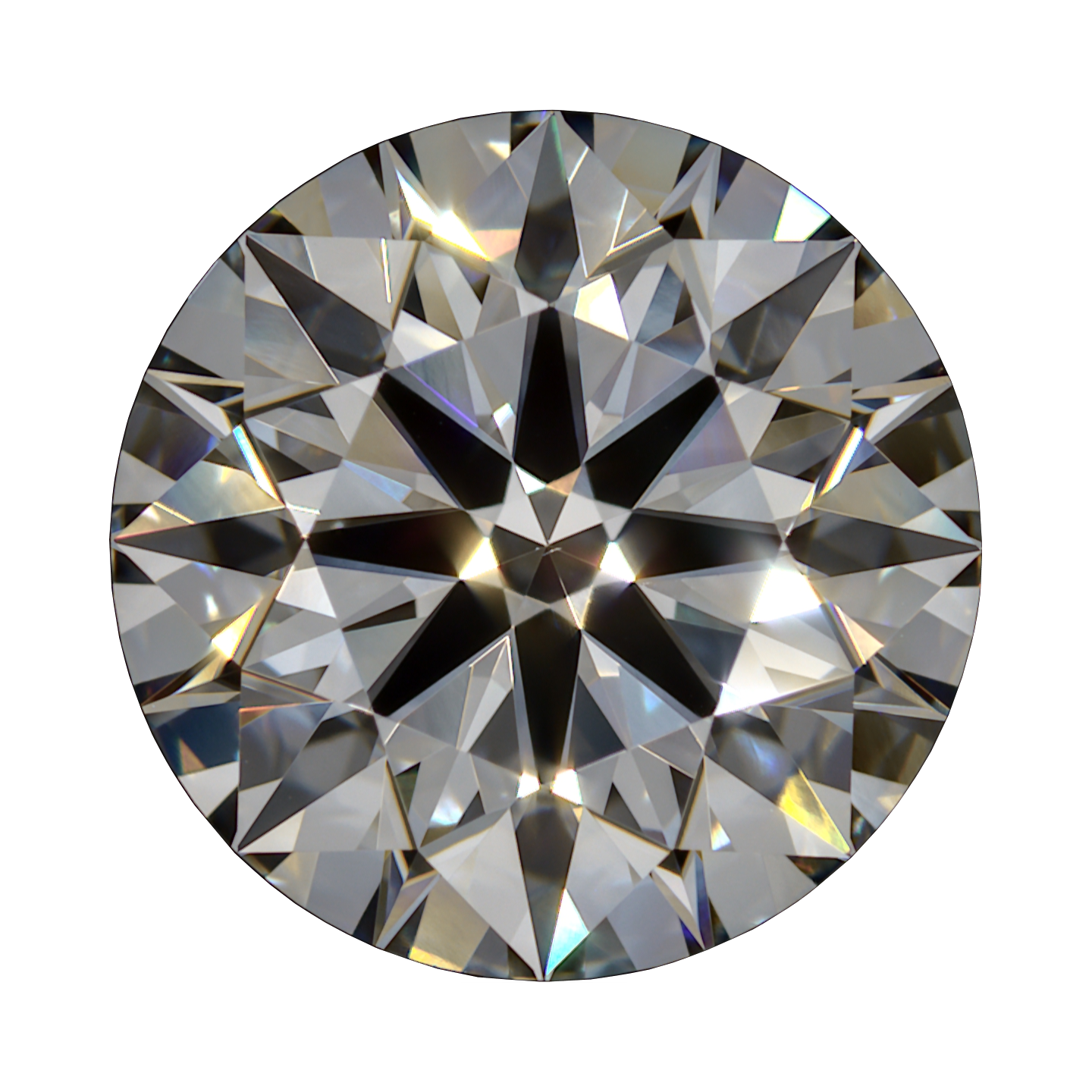2.814 E VS1 Brian Gavin Premium Lab Grown Round Diamond still