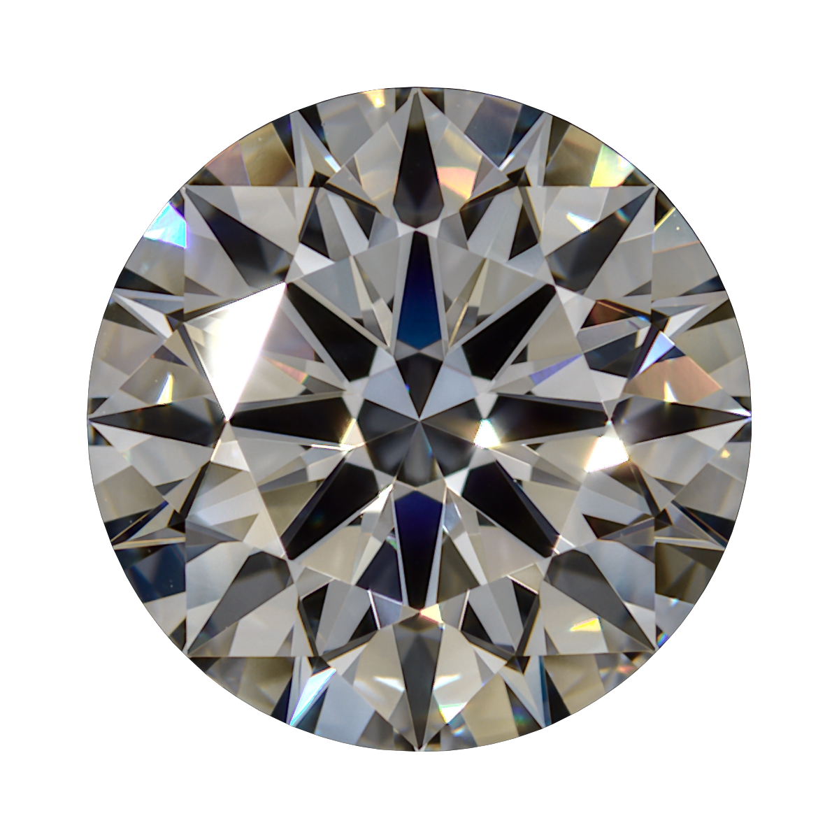 1.568 E VVS2  Brian Gavin Premium Lab Round Diamond still