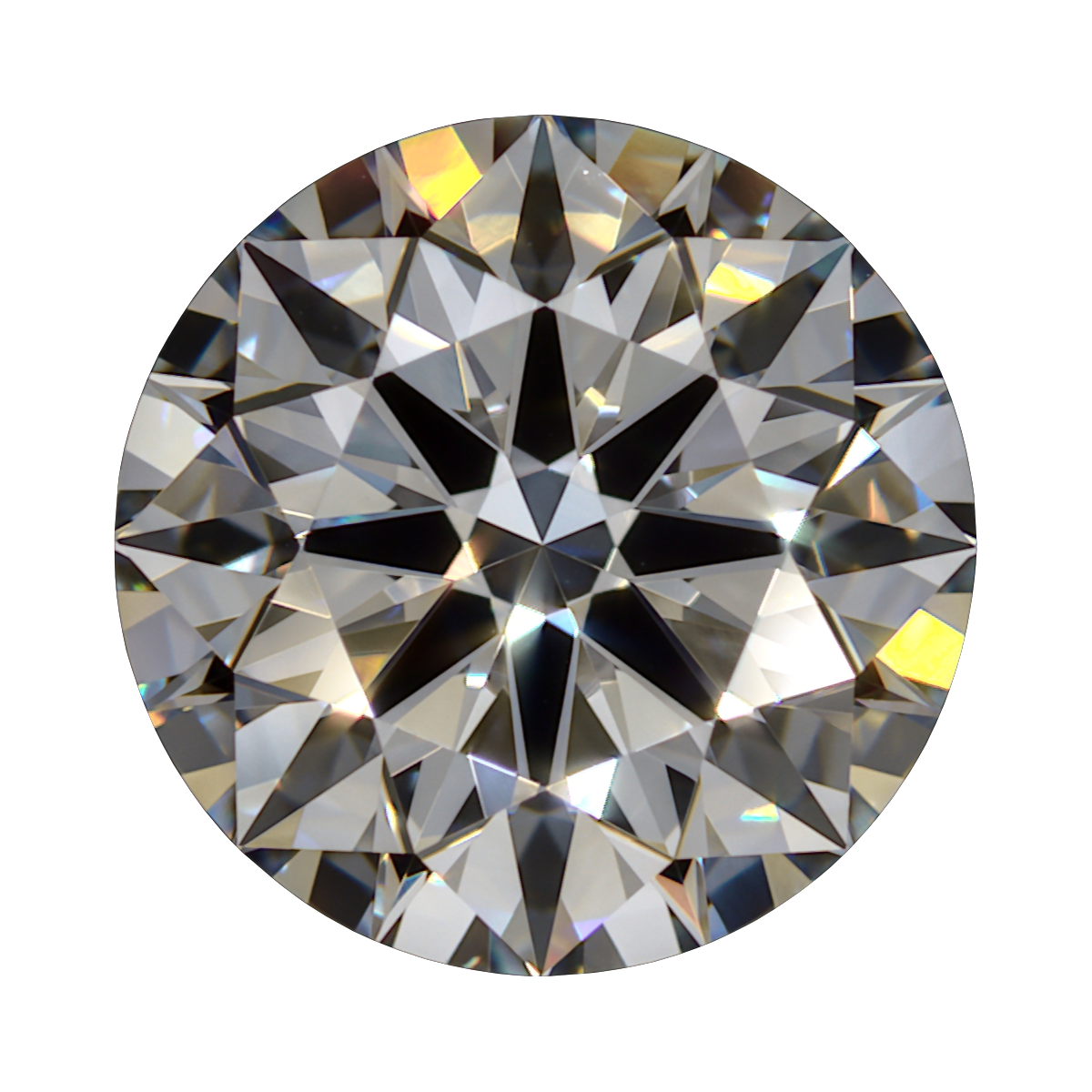 1.584 E VVS1 Brian Gavin Premium Lab Grown Round Diamond still