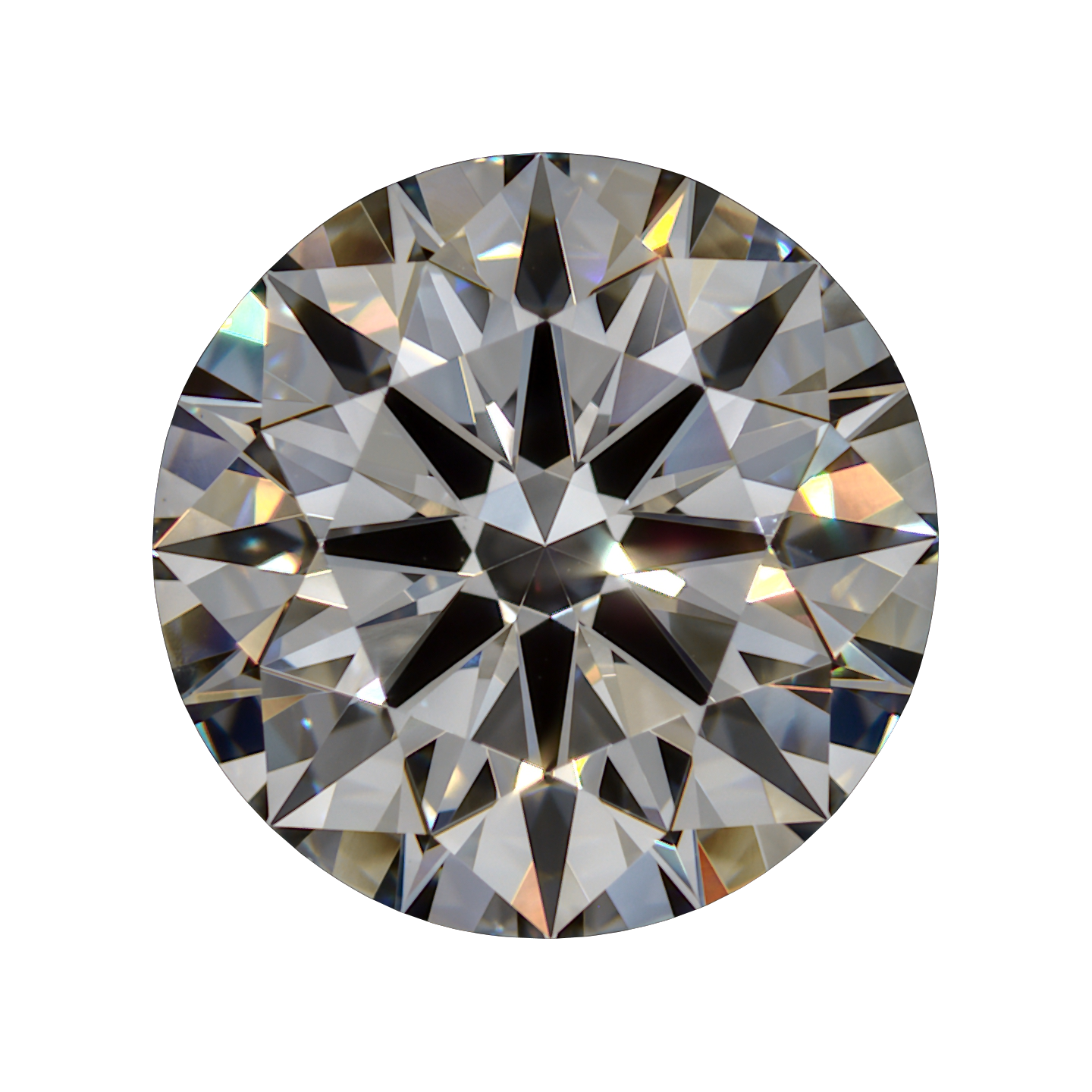 2.021 E VS1 Brian Gavin Premium Lab Grown Round Diamond still