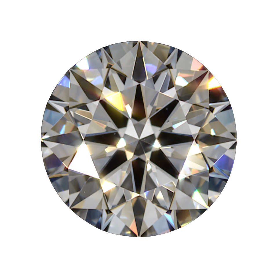 0.575 E VVS2  Brian Gavin Premium Lab Grown Round Diamond still