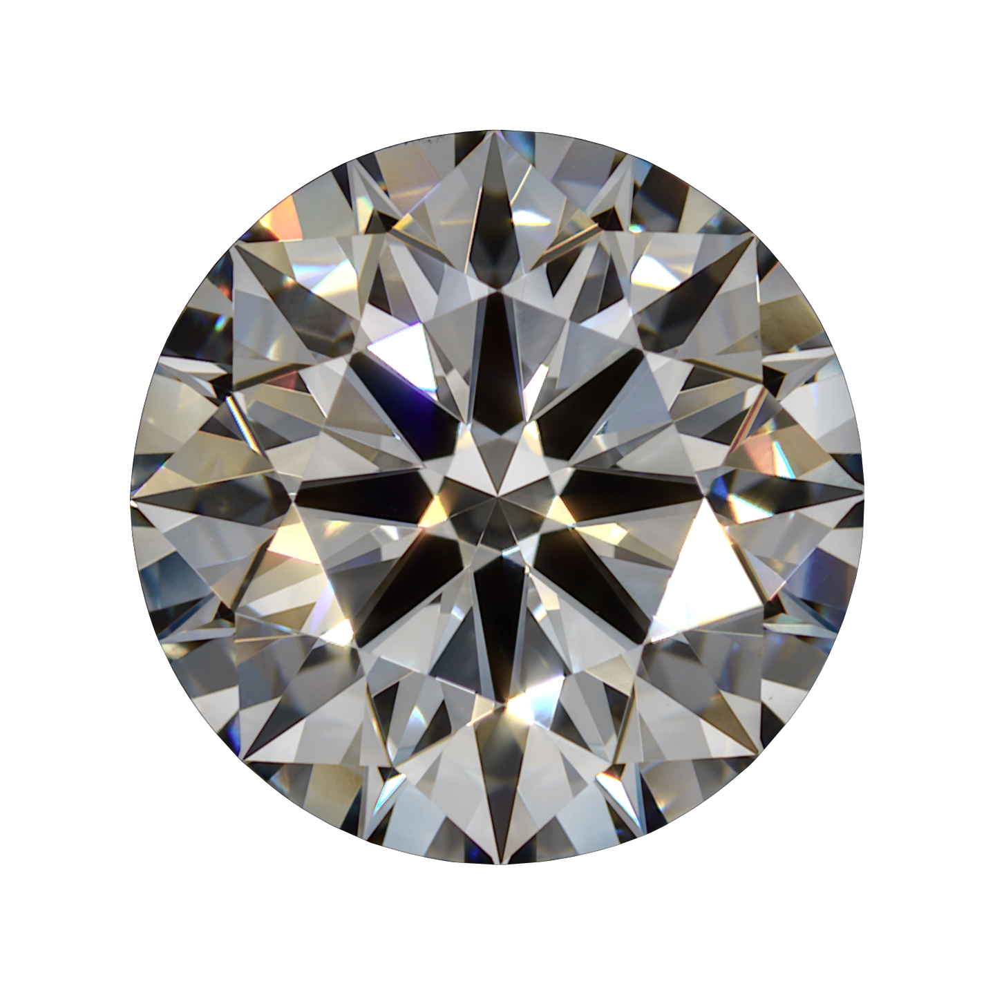 2.243 E VVS2 Brian Gavin Premium Lab Grown Round Diamond still
