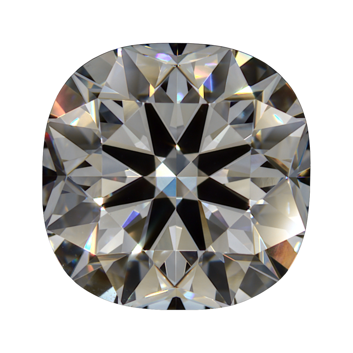 1.862 F VS1 Brian Gavin Premium Lab Grown Cushion Diamond still
