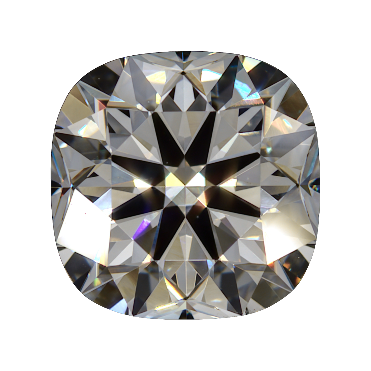 1.715 F VS1 Brian Gavin Premium Lab Grown Cushion Diamond still
