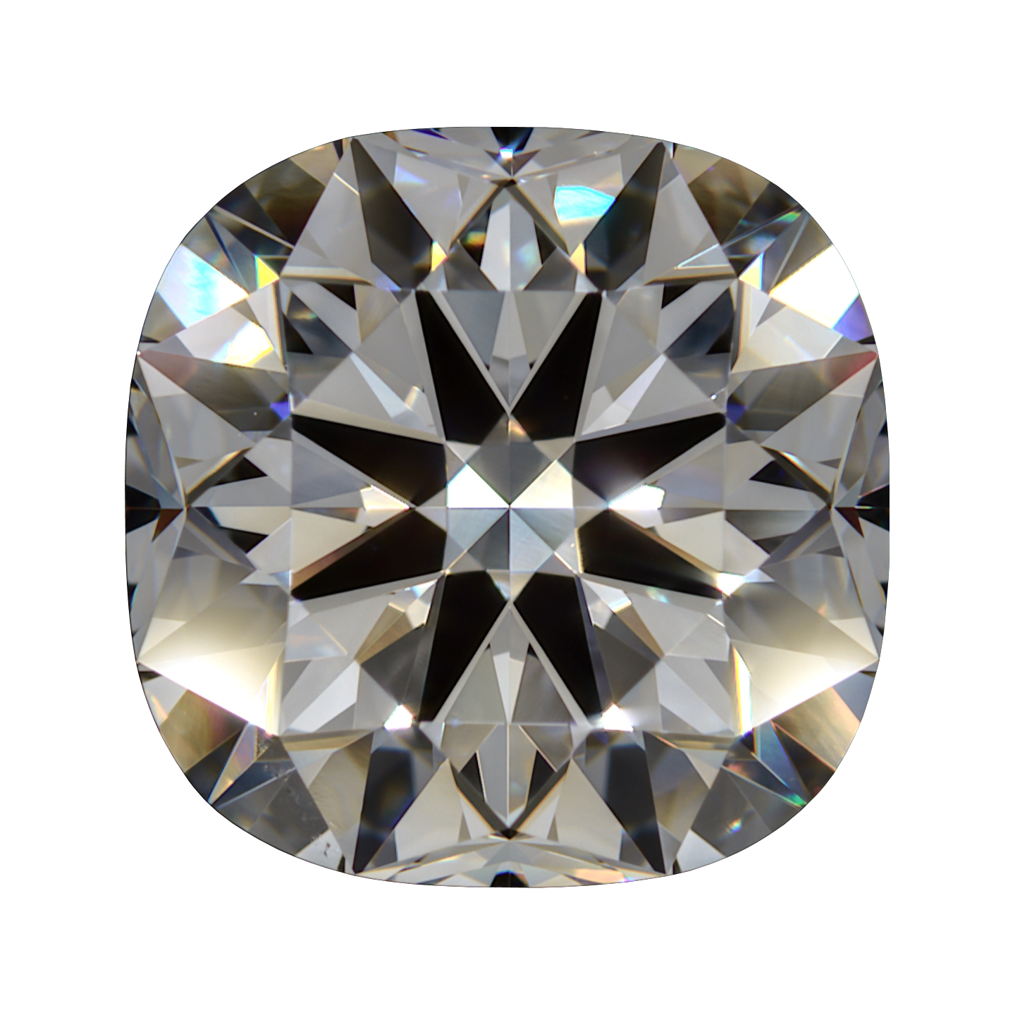 3.116 E VS2 Brian Gavin Premium Lab Grown Cushion Diamond still