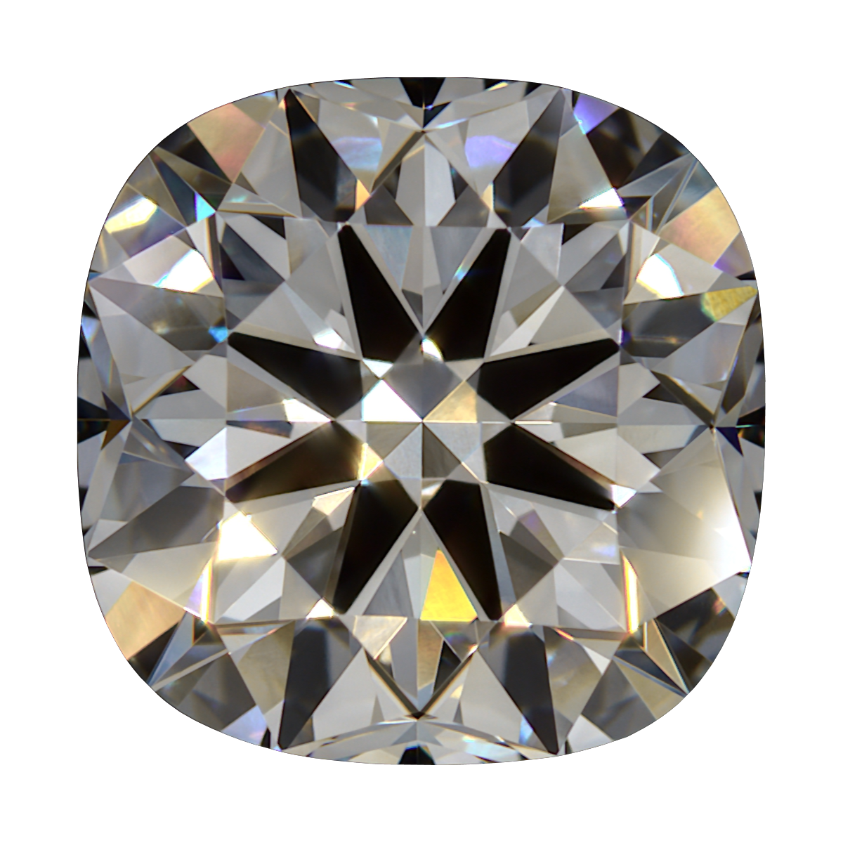 2.293 D VVS2 Brian Gavin Premium Lab Grown Cushion Diamond still