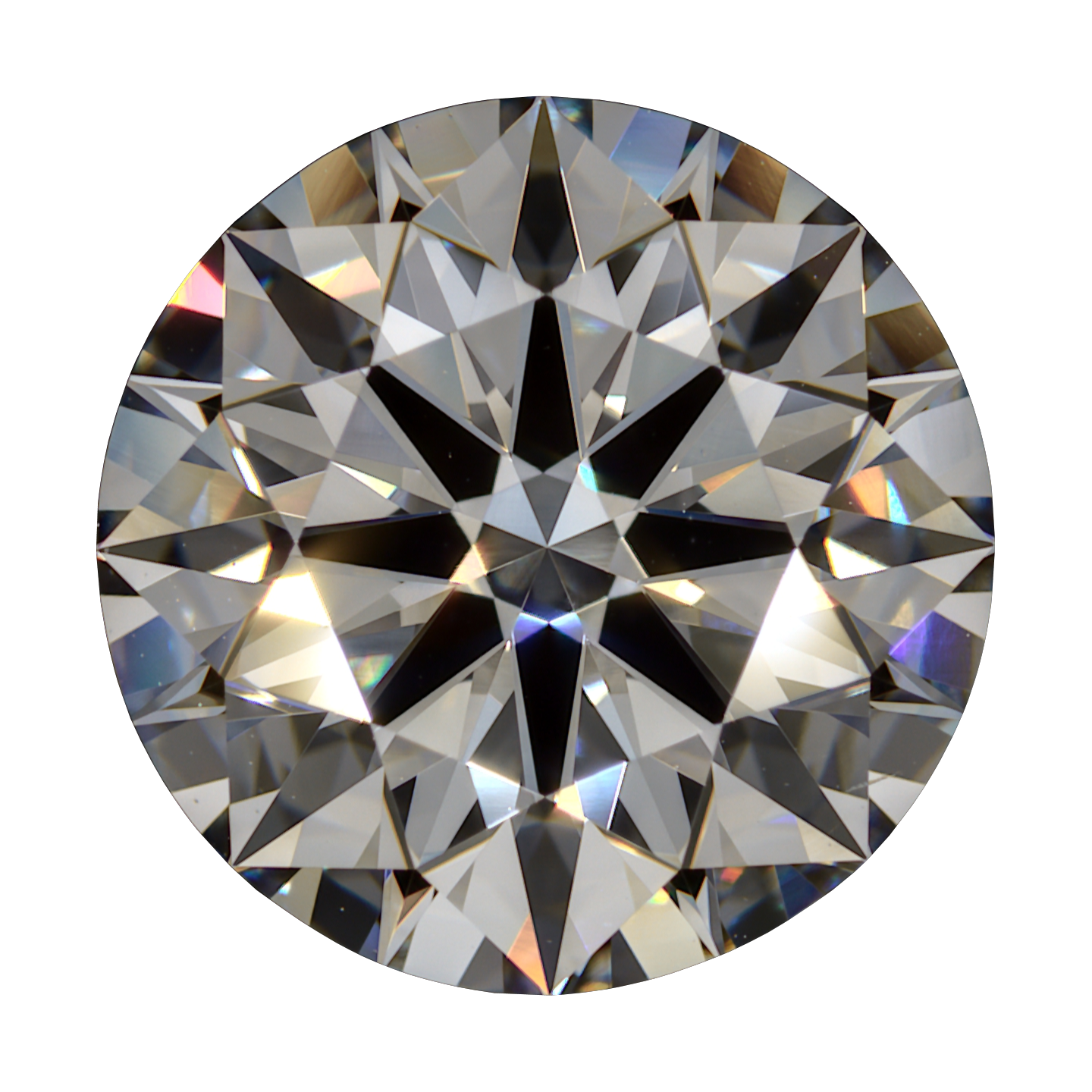 3.066 I VS2 Brian Gavin Premium Lab Grown Round Diamond still