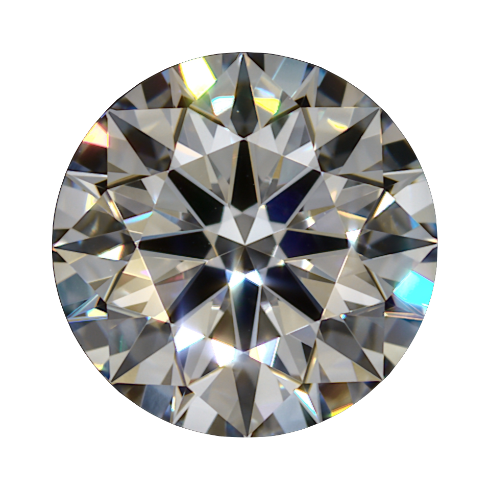 0.81 D VVS2 Brian Gavin Premium Lab Grown Round Diamond still