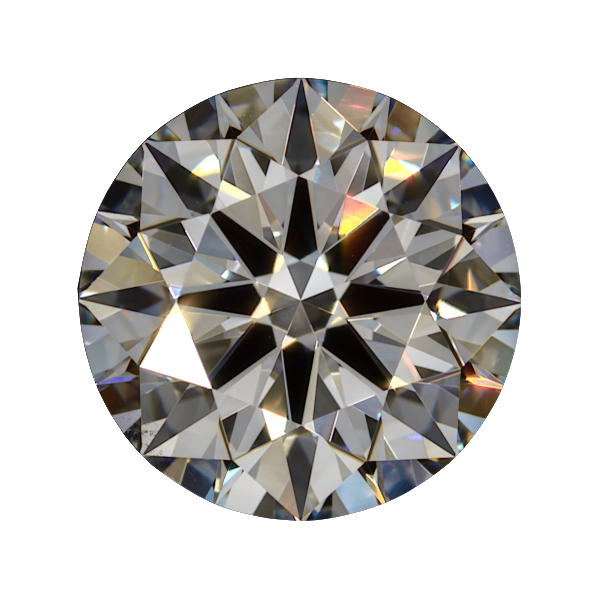 1.296 E VS2 Brian Gavin Premium Lab Grown Round Diamond still