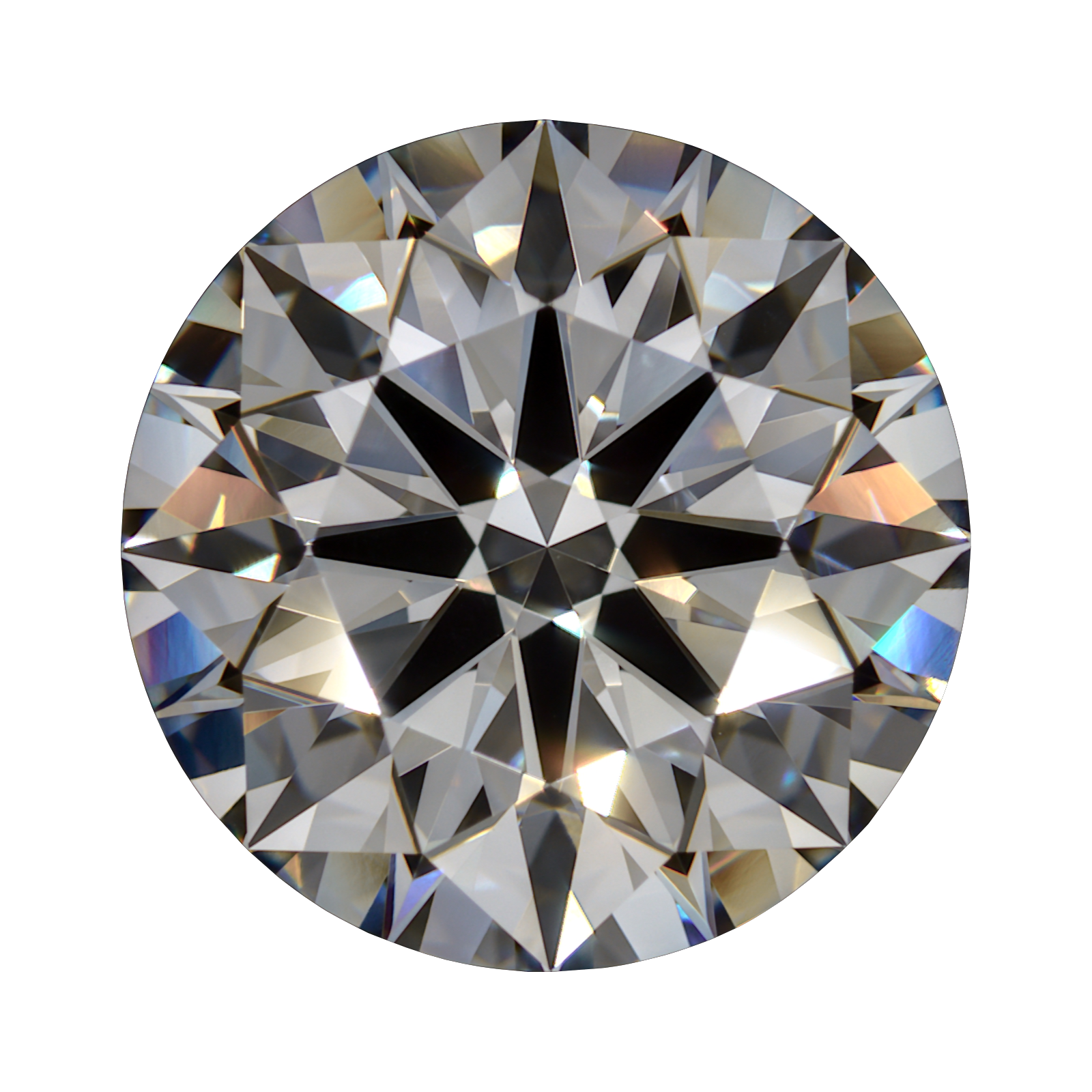 3.588 G VS1 Brian Gavin Premium Lab Grown Round Diamond still