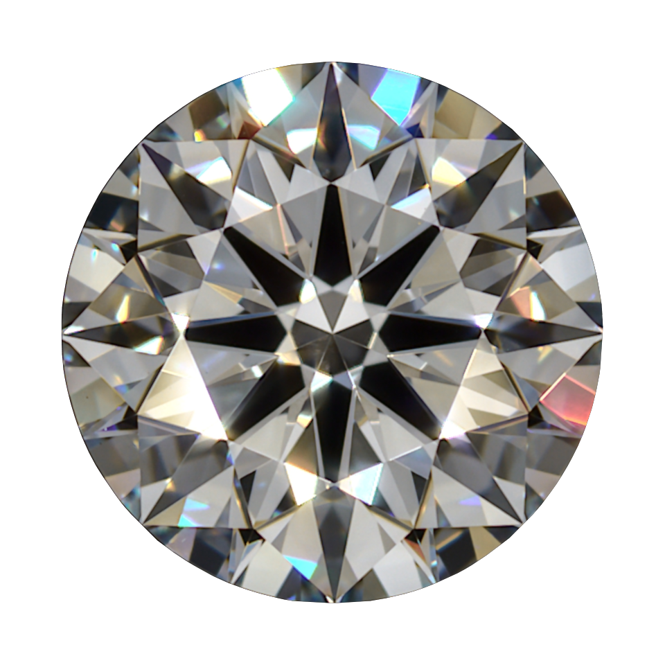 0.896 D VVS2 Brian Gavin Premium Lab Grown Round Diamond still