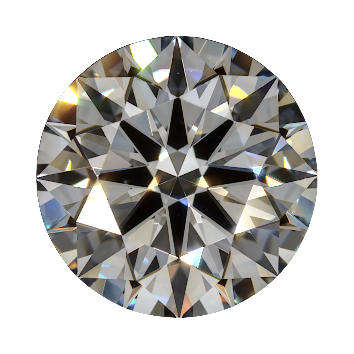 1.631 D VVS2 Brian Gavin Premium Lab Grown Round Diamond still