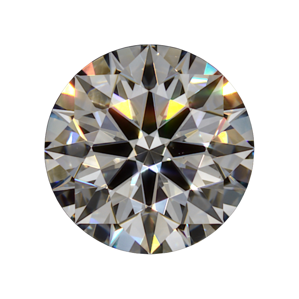 0.567 D VS1 Brian Gavin Premium Lab Grown Round Diamond still