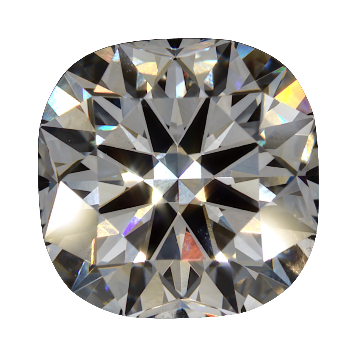 2.01 G VS2 Brian Gavin Premium Lab Grown Cushion Diamond still