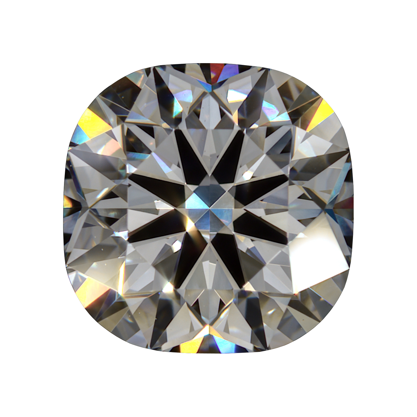 2.32 D VS1 Brian Gavin Premium Lab Grown Cushion Diamond still