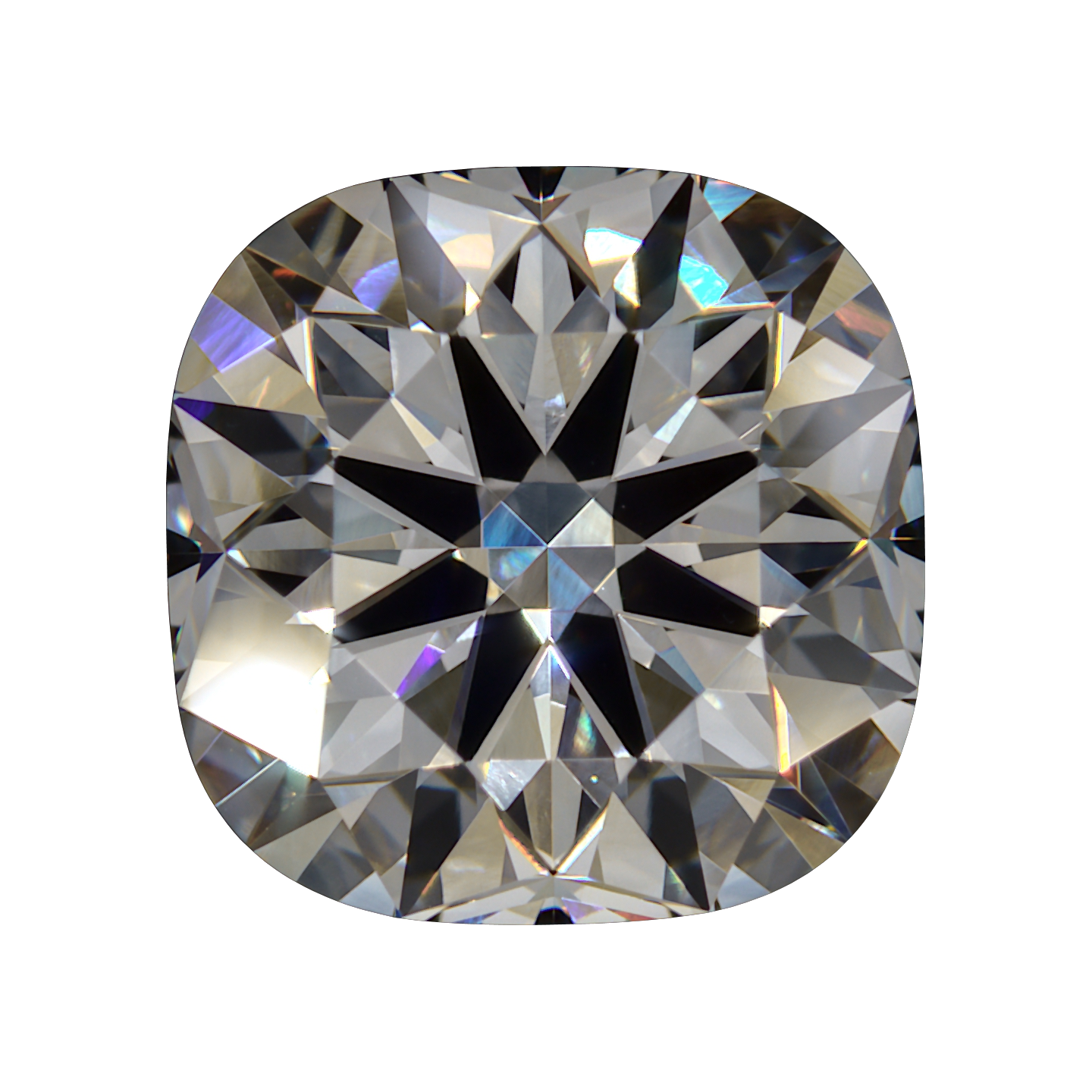 2.358 H VVS2 Brian Gavin Premium Lab Grown Cushion Diamond still