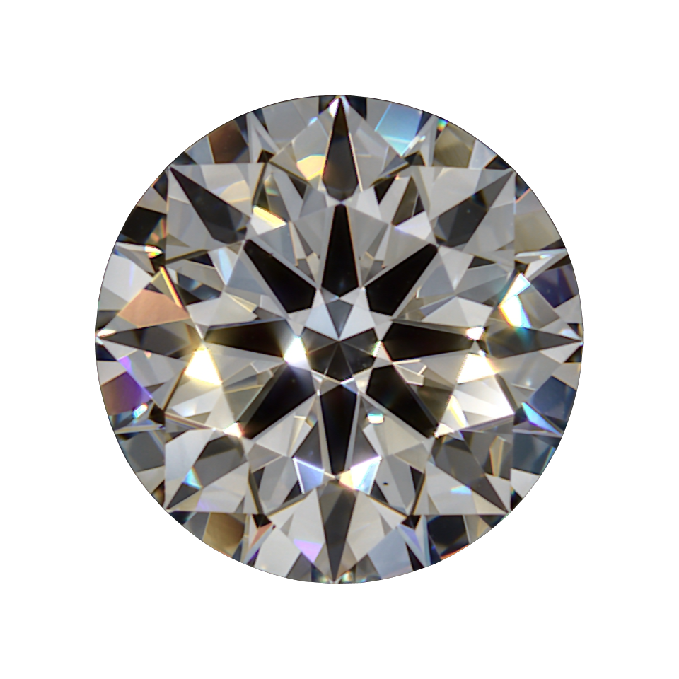 0.598 D VS1 Brian Gavin Premium Lab Grown Round Round Diamond still