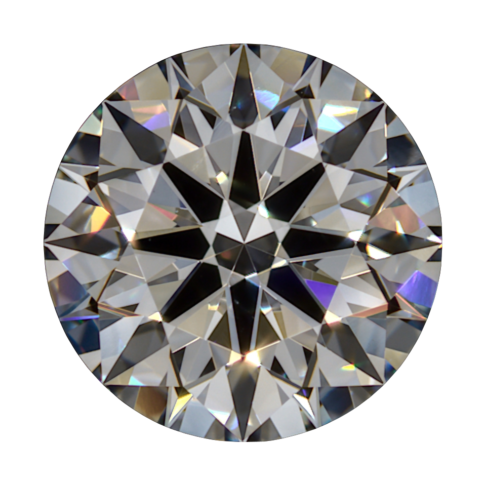 0.906 E VS1 Brian Gavin Premium Lab Grown Round Round Diamond still