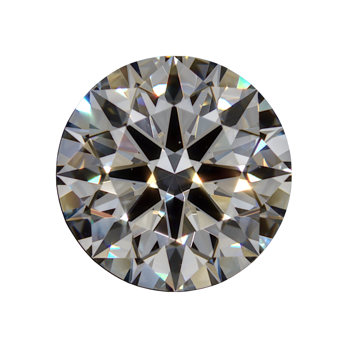 0.98 D VVS2 Brian Gavin Premium Lab Grown Round Round Diamond still