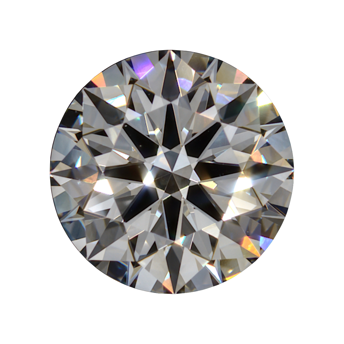 1.126 D VVS2 Brian Gavin Premium Lab Grown Round Round Diamond still