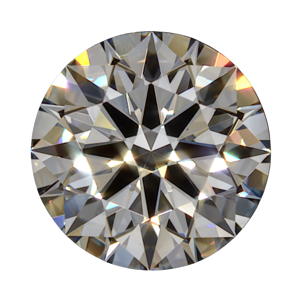 0.807 E VVS1 Premium Lab Grown Round Diamond still
