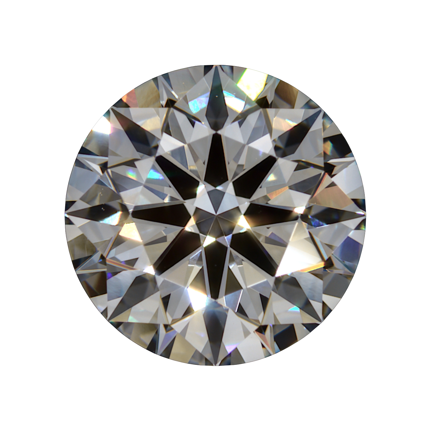 1.896 D VVS1 Premium Lab Grown Round Diamond still