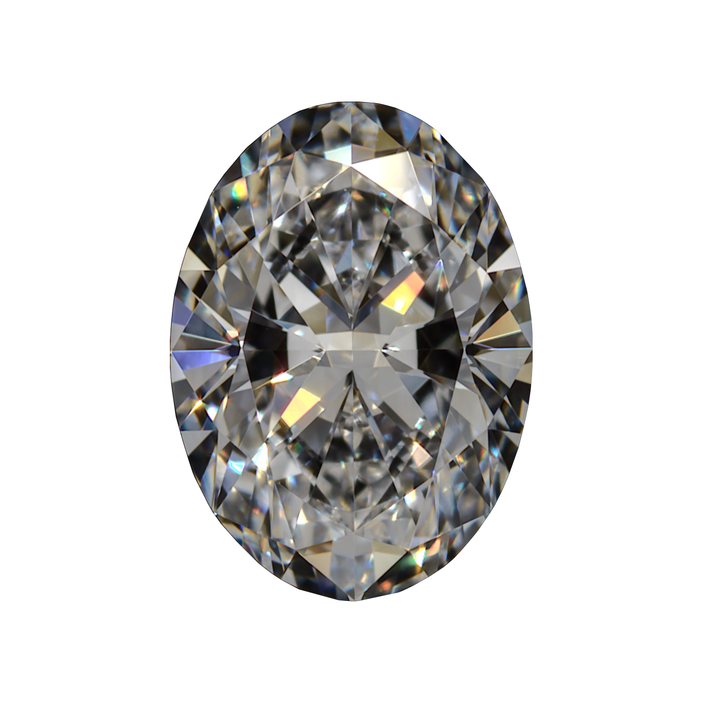 1.106 D VVS2 BG Premium Lab Oval Diamond still