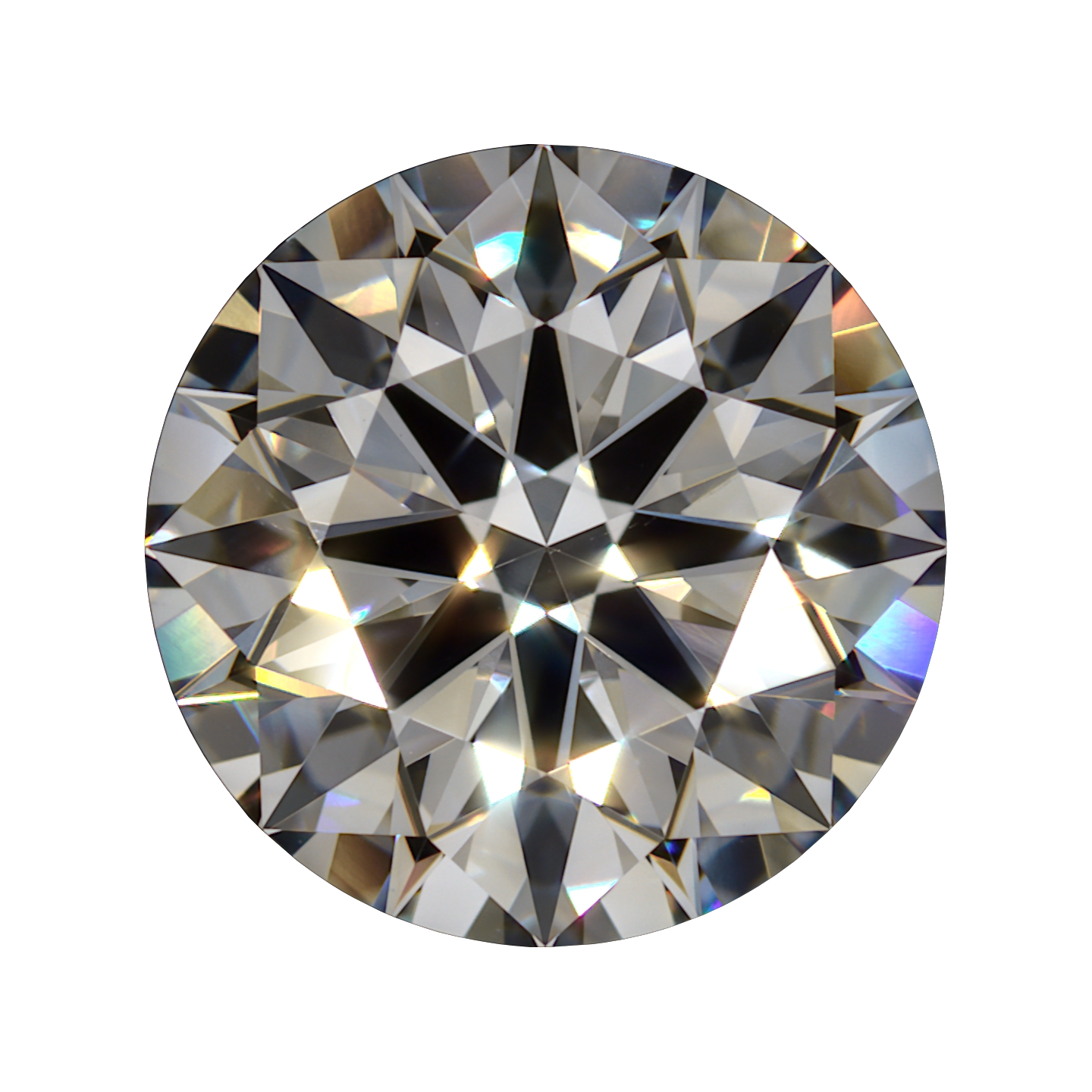 2.214 F VVS2 BG Premium Lab Round Diamond still