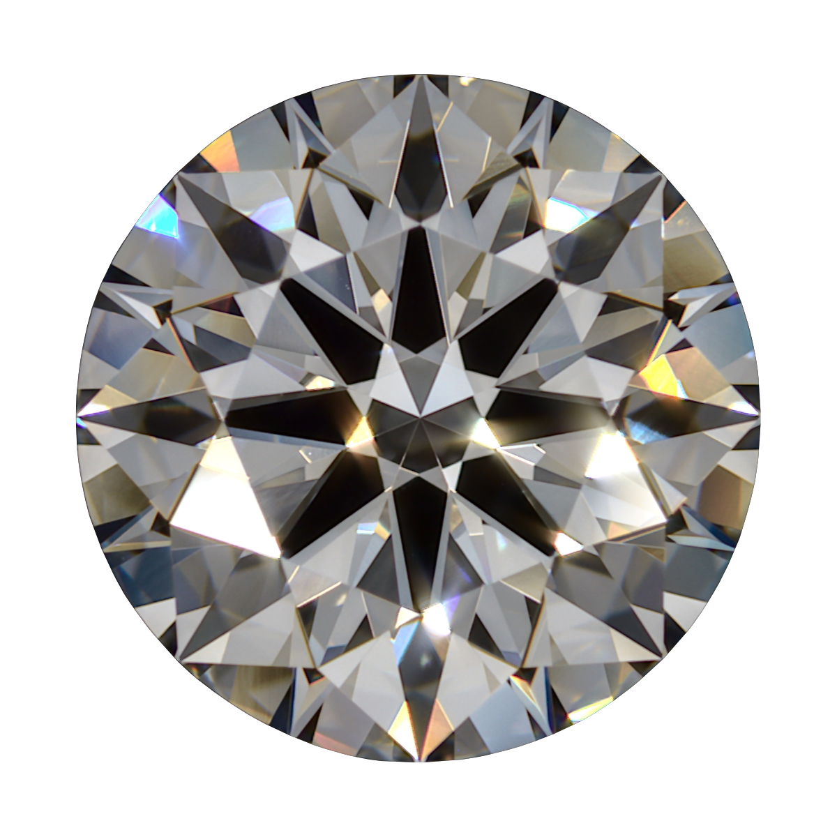 1.742 E VVS1 BG Premium Lab Round Diamond still