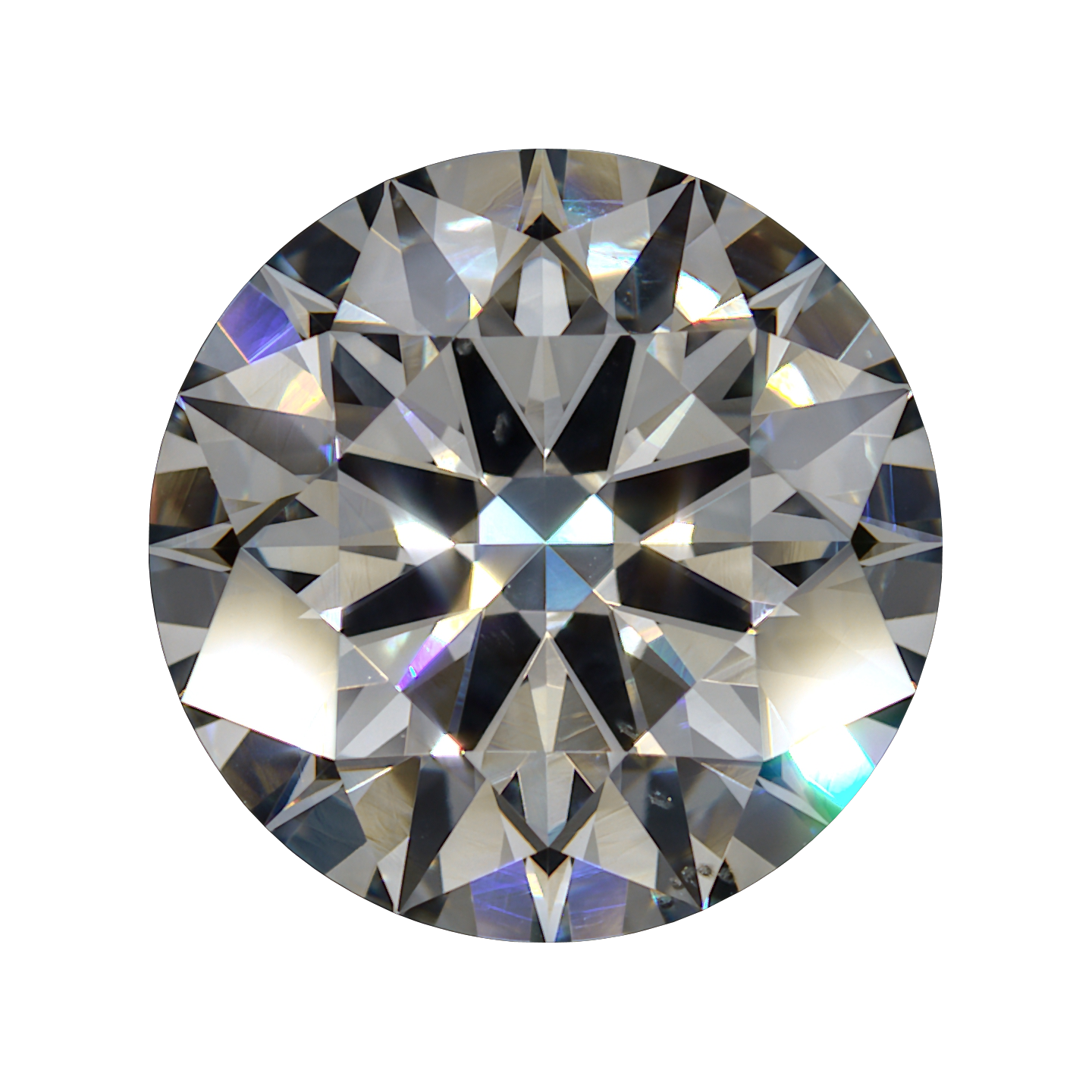 0.50ct. GVS2 Solasfera® Round Diamond — David S. Diamonds
