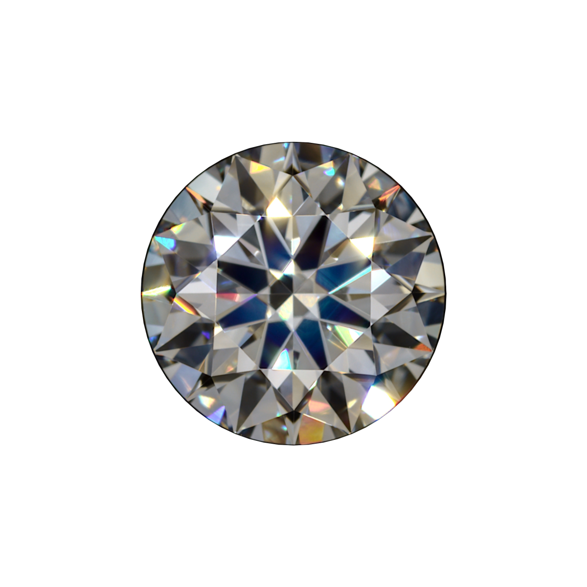 1.360 F VVS2 Blue Round still