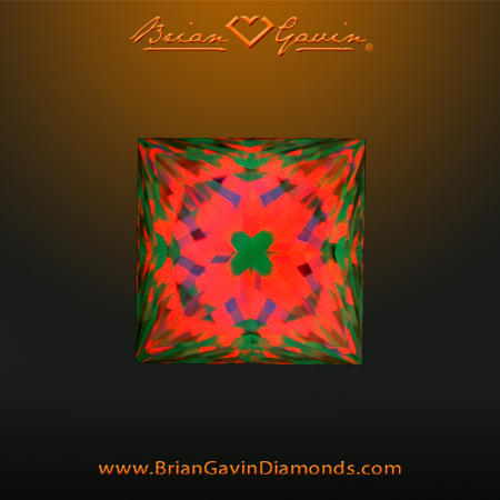 1.016 G VVS2 Signature Princess aset