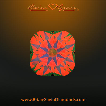 0.742 F VVS2 Signature Cushion aset