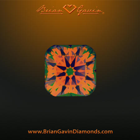 0.667 F VVS2 Signature Cushion aset