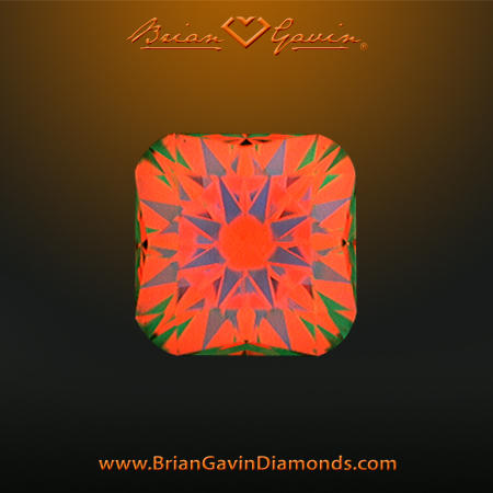 0.935 G VS2 Signature Cushion aset