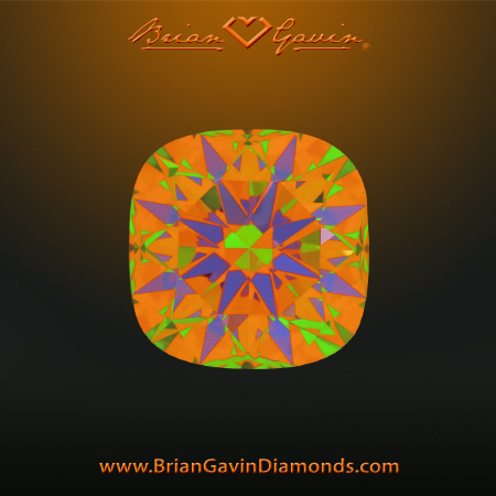 0.970 G VS1 Signature Cushion aset