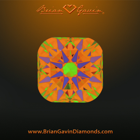 0.832 D VS1 Signature Cushion aset