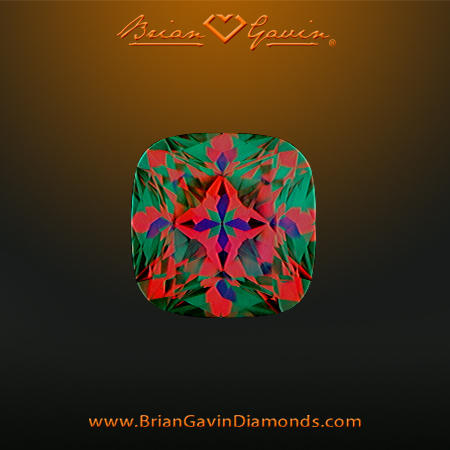 0.610 K VVS1 Signature Cushion aset