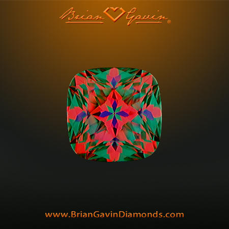 0.618 J VVS1 Signature Cushion aset