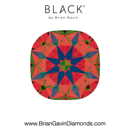 1.32 G VS2 Black by Brian Gavin Cushion aset