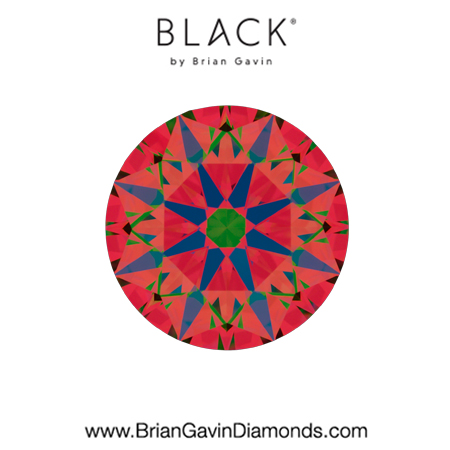 1.84 D VVS2 Black by Brian Gavin Round aset