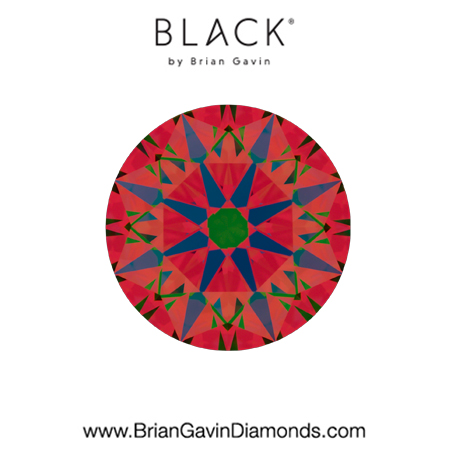 2.18 F VVS2 Black by Brian Gavin Round Round aset