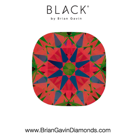 1.570 F VS2 Black by Brian Gavin Cushion aset