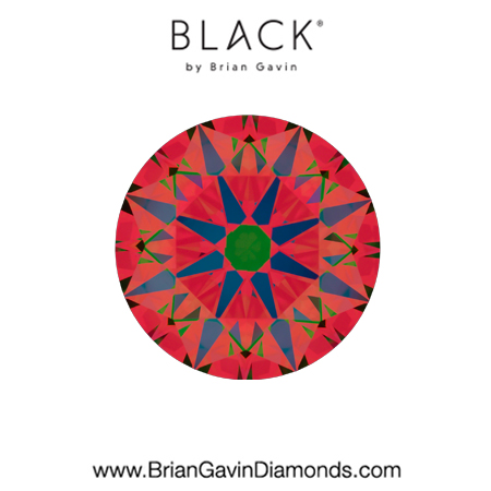 2.85 G VVS2 Black by Brian Gavin Round aset